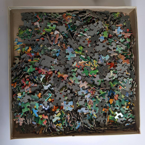 Vintage Jigsaw Puzzle "The Adventures of the Jigsaw Jungle" Springbok 1980's - Picture 9 of 10